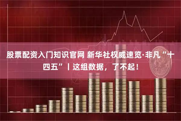 股票配资入门知识官网 新华社权威速览·非凡“十四五”丨这组数据，了不起！
